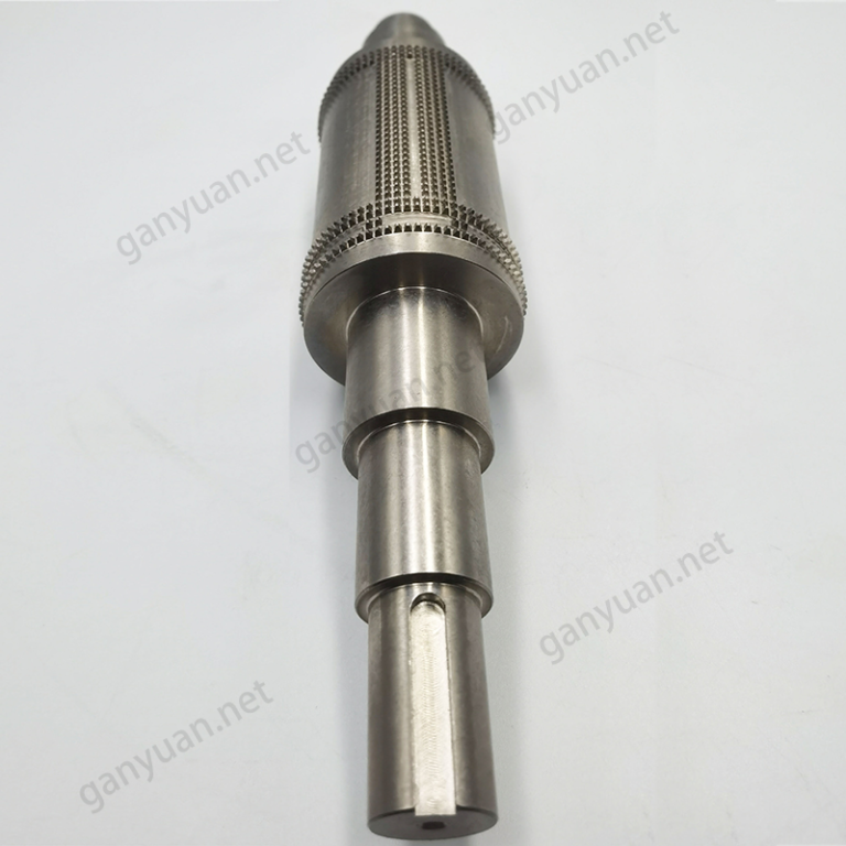 Knurled shaft