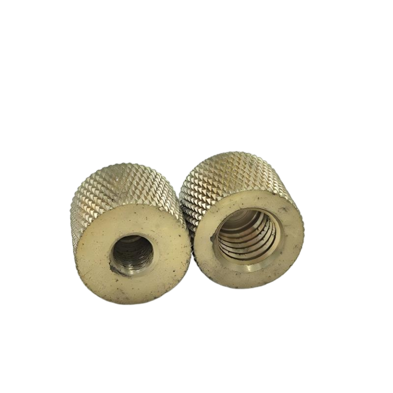 Knurled Copper Screw