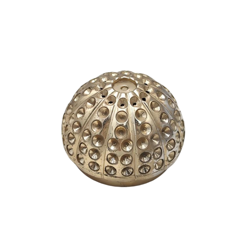 Brass inlays