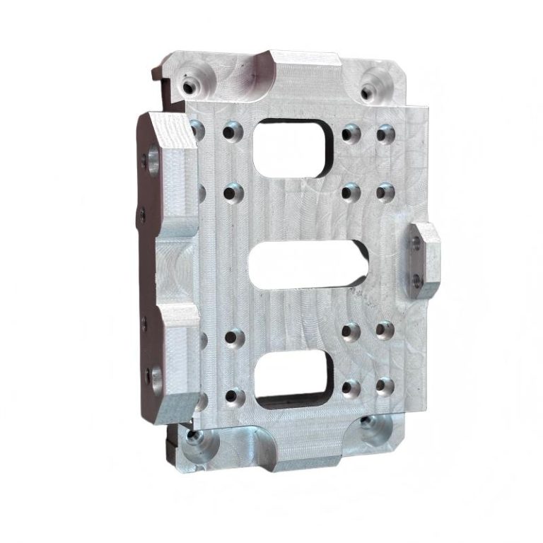 Pneumatic clamp fixing plate